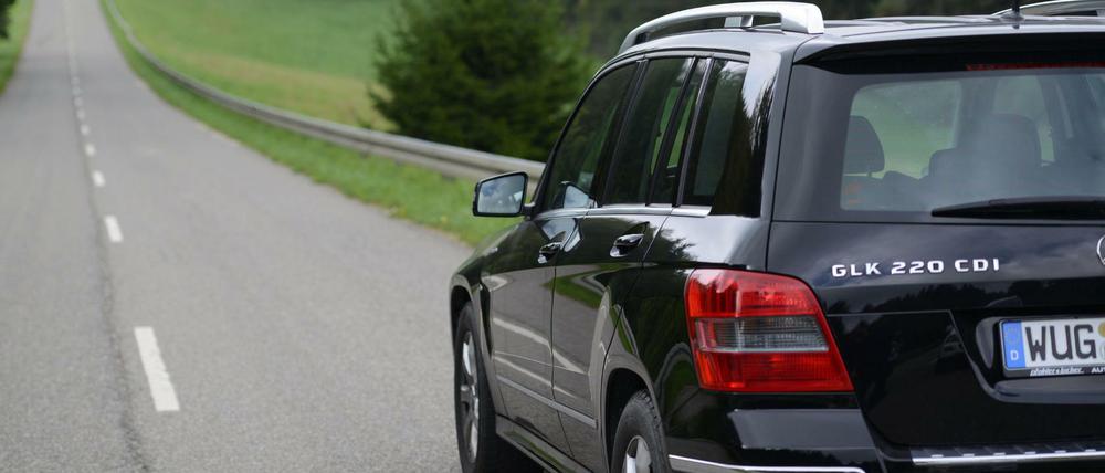 Ein Mercedes GLK 220 CDI 