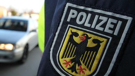 Bundespolizist an einer Grenze (Archivbild) 