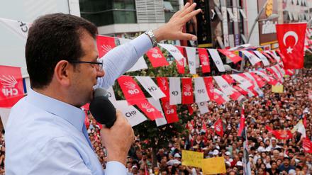 Hat gute Chance, Istanbuls Bürgermeister zu werden: Ekrem Imamoglu.