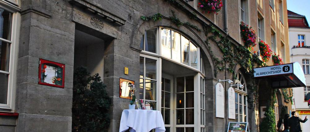 Das Hotel Albrechtshof in Mitte gehört der Stadtmission.