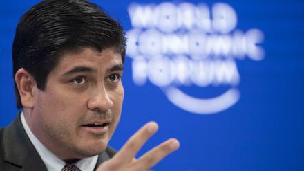Costa Ricas Präsident Carlos Alvarado Quesada gehört mit seinen 39 Jahren zu den jüngeren Staatschefs in der Welt. 