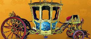 Barock’n’Roll: Die goldverzierte Kalesche von August dem Starken sieht aus wie aus einem Film von Walt Disney.