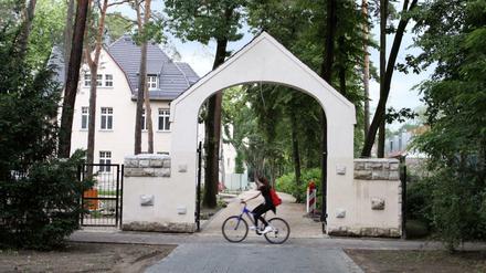 Das Anwesen von Bushido in Kleinmachnow. 