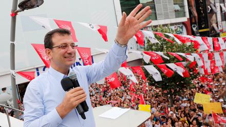 Er hatte schon im März gewonnen: Ekrem Imamoglu 