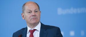 Bundesfinanzminister Olaf Scholz (SPD).