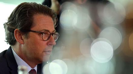 Verkehrsminister Andreas Scheuer (CSU). 