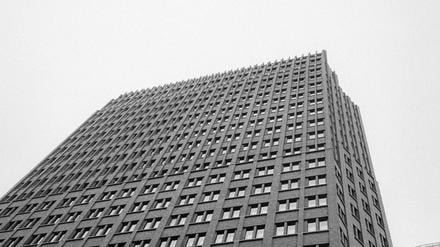 Grau in grau: Der Potsdamer Platz gefällt nicht jedem.