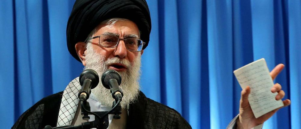 Der oberste Führer des Iran, Ajatollah Ali Chamenei (Archivbild).