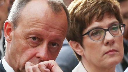 Friedrich Merz und Annegret Kramp-Karrenbauer
