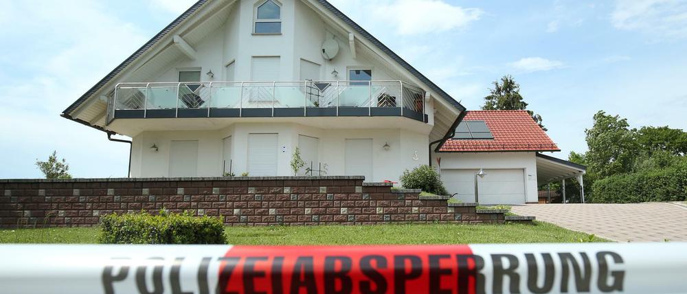 Fundort und Haus des getöteten Kasseler Regierungspräidenten Walter Lübcke.