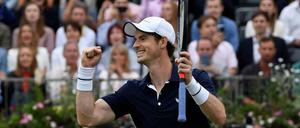 Andy Murray kann wieder lachen - inzwischen sogar wieder auf dem Tennisplatz.