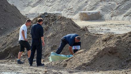 Auf einer Baustelle in Friedrichshain wurde eine Handgranate gefunden. Archivbild.