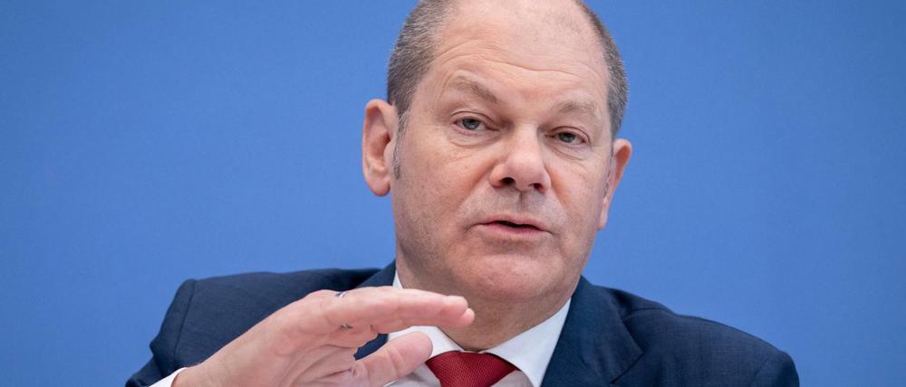 SPD-Vize und Bundesfinanzminister Olaf Scholz