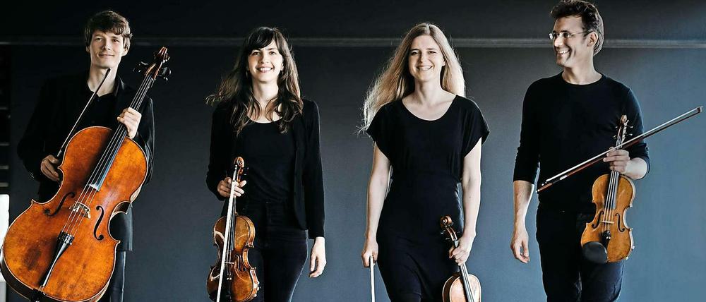 Spielt gerne in Bars und Clubs: das Orbis Quartett.