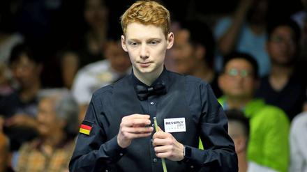 Simon Lichtenberg spielt derzeit in Wuxi für Deutschland im World Cup.