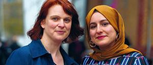 Zeigen, wie sie sind. Merve Kayikci (r.) hat mit Katrin Rönicke einen Podcastwettbewerb gewonnen. Das Format „Maschallah!“ wird vom Streamingdienst Deezer getragen.