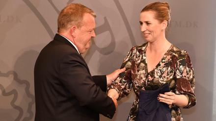So sehen sozialdemokratische Siegerinnen aus: Die Dänin Mette Frederiksen wurde am Mittwoch zur Ministerpräsidentin ihres Landes ernannt.i