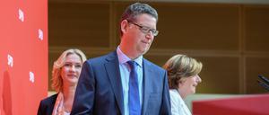Trio für den Übergang: Thorsten Schäfer-Gümbel, Malu Dreyer (r.) und Manuela Schwesig.