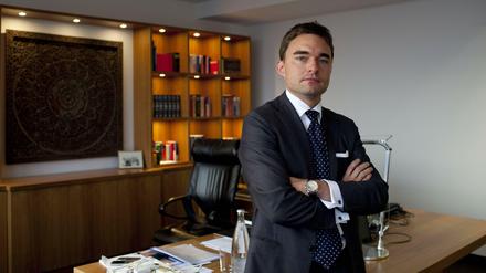Windig. Lars Windhorst steigt mit seiner Holding-Firma bei Hertha ein.