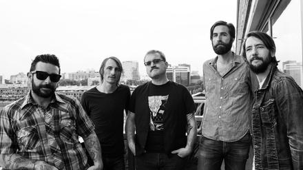 Die US-amerikanische Rockgruppe Band of Horses.