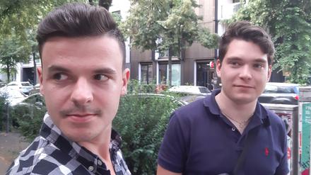 Jan Zimmermann (links) und Tim Lehmann.