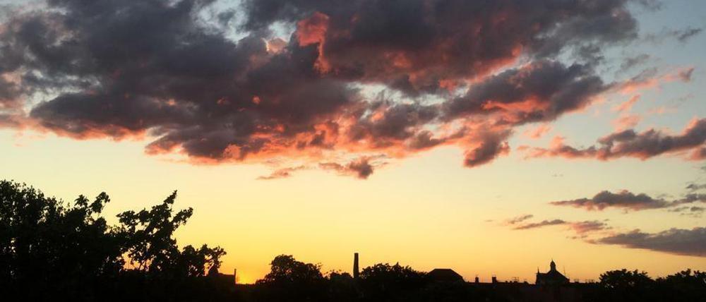 Der Himmel über Kreuzberg.