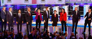 Bewerberriege: Die Präsidentschaftskandidaten der Demokraten vor der ersten TV-Debatte