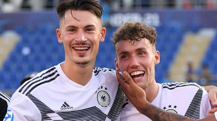 Finale! Robin Koch und Luca Waldschmidt spielen um den EM-Titel.