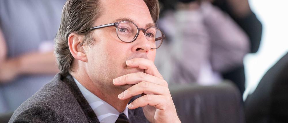 Andreas Scheuer (CSU), Bundesminister für Verkehr und digitale Infrastruktur, hat Pech gehabt.