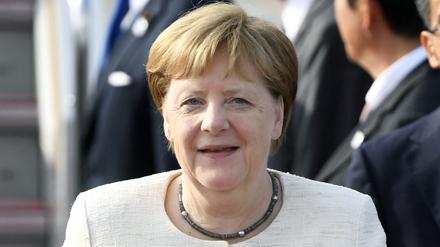 Bundeskanzlerin Angela Merkel (CDU) in Osaka.