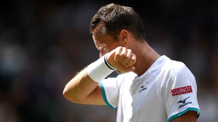 Schon Schluss in Runde eins. Kohlschreiber unterlag an der sehr schweren Auftakthürde Novak Djokovic.