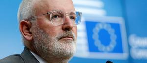 Rotes Tuch für die Osteuropäer: Besonders in Ungarn, Tschechien und Polen gibt es starken Widerstand gegen Frans Timmermans als Juncker-Nachfolger. 
