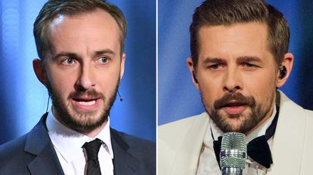 Jan Böhmermann (links), Komiker und Entertainer, und Klaas Heufer-Umlauf, Moderator.