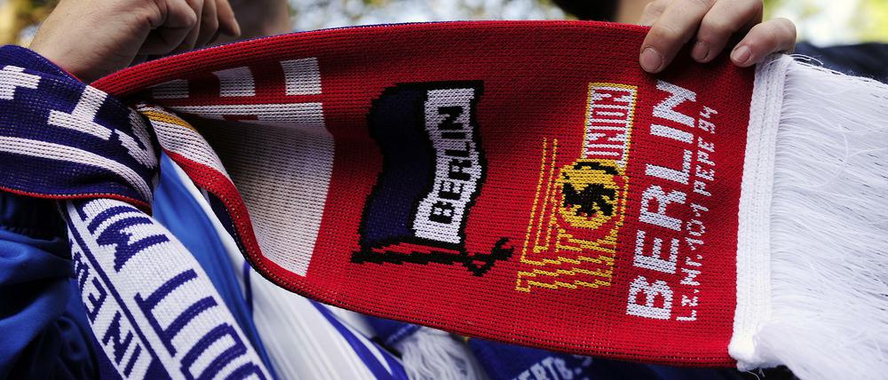 Derbyzeit. Hertha spielt in der kommenden Saison in der Bundesliga gegen Union.