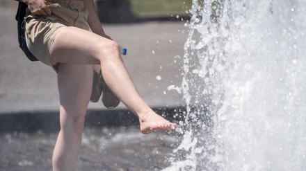 Springbrunnen im Berliner Lustgarten
