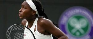 Immer mehr. Die 15-jährige Cori Gauff ist in Wimbledon noch lange nicht fertig.