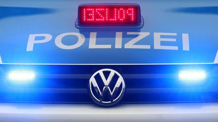 Polizei im Einsatz (Symbolbild). 