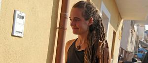 Carola Rackete auf Lampedusa