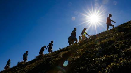Der Berg ruft. Für Jogger können die steile Steigungen zur Qual werden.