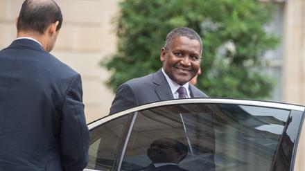 Der Nigerianer Aliko Dangote ist laut dem Wirtschaftsmagazin „Forbes Africa“ der reichste Mann des Kontinents.