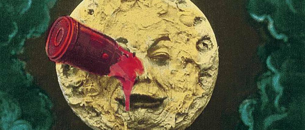 Das ging ins Auge. In Georges Méliès' "A Trip to the Moon" von 1902 plumpst eine Rakete auf den Mond.