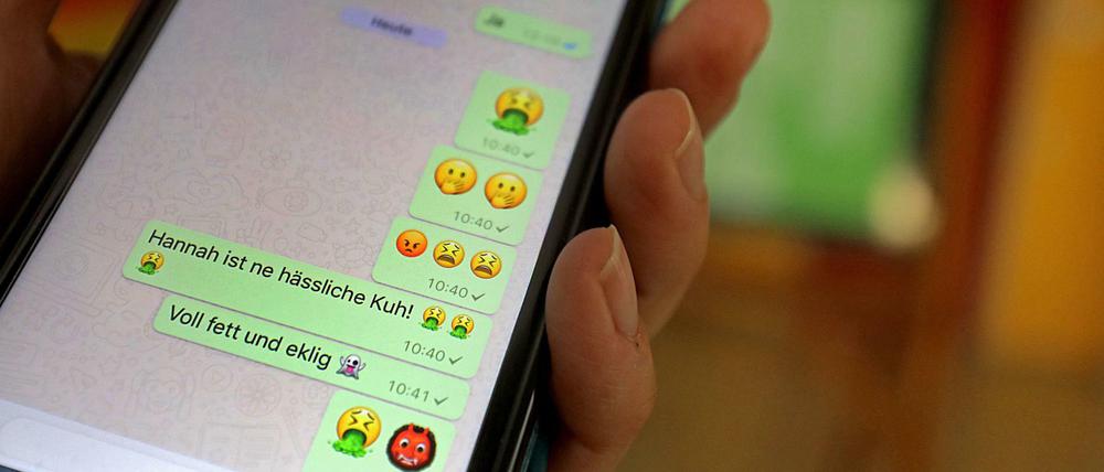 Jeder Vierte fühlt sich in der Schule nicht mehr sicher - auch wegen Cybermobbing.