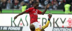 Anthony Ujah (l) kam vom 1. FSV Mainz 05 nach Köpenick.