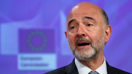 EU-Wirtschaftskommissar Pierre Moscovici.