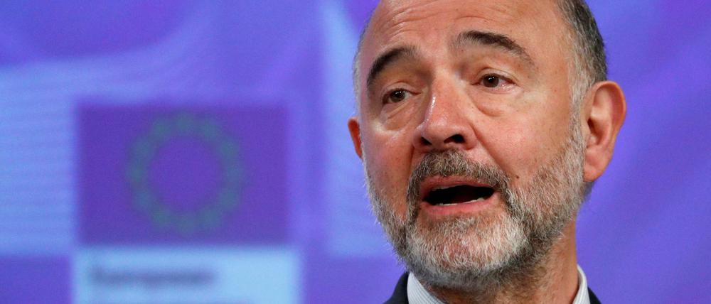 EU-Wirtschaftskommissar Pierre Moscovici.