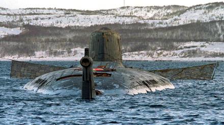 Das Atom-U-Boot "Kursk" wurde im August 2000 zum Massengrab.