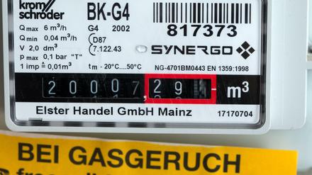 Bisher zu 100 Prozent fossil: Das Gas aus der Leitung.
