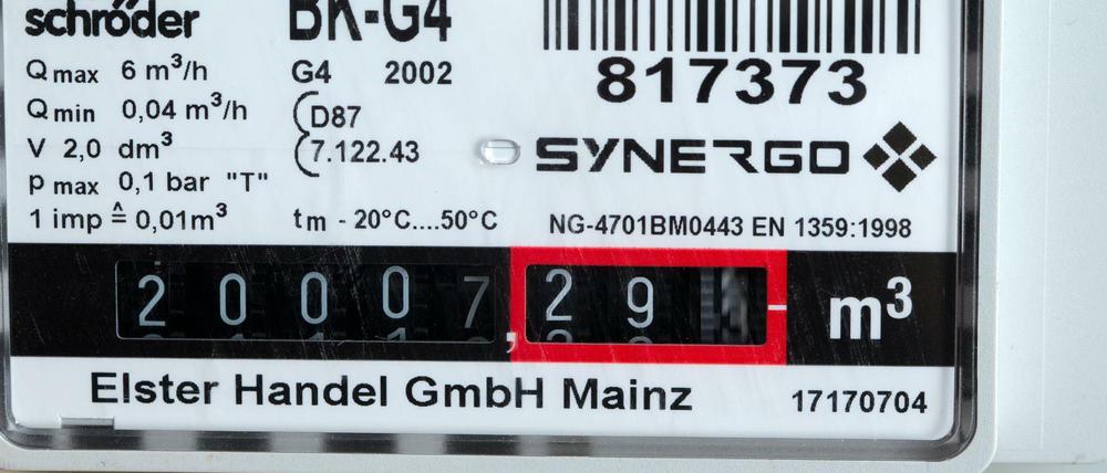 Bisher zu 100 Prozent fossil: Das Gas aus der Leitung.