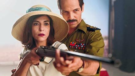 Zwischen den Fronten. Tala (Lubna Azabal) und Yehuda (Yousef Sweid).