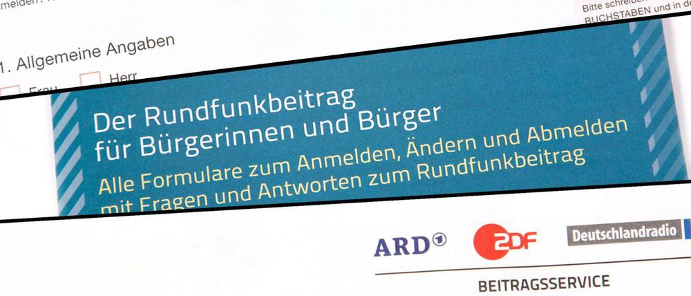 Durch die Neuanmeldung von 600000 Wohnungen stiegen die Einnahmen von ARD, ZDF und Deutschlandradio auf über acht Milliarden Euro.